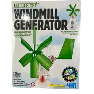 Windmill Generator GreenScience Science Project Kit Kids Activity's ToySmith